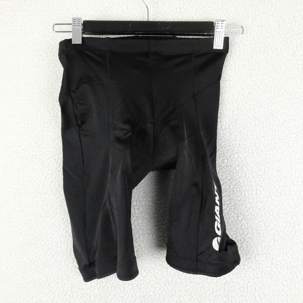 Giant Cycling Shorts Mens Medium Black Biking Elastic Stretch Performance